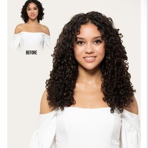 BRAND NEW BEBONIA CURLY CLIP IN EXTENTIOMS 22INCH